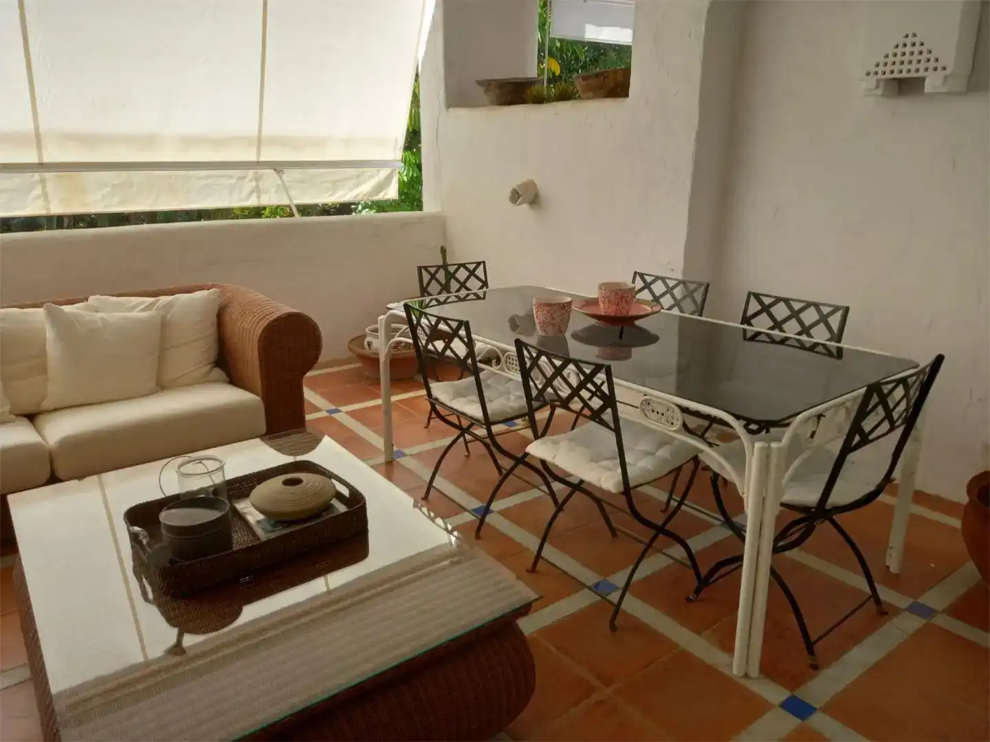 Terrassa de Pis en venda en Estepona amb Aire condicionat, Jardí privat i Piscina