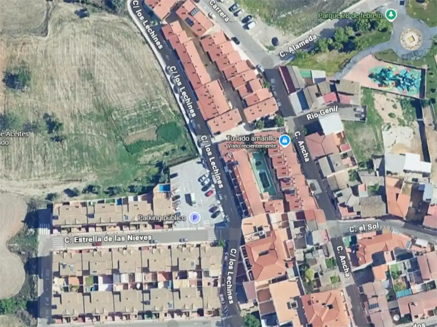 Vista exterior de Casa adosada en venda en Pulianas amb Piscina