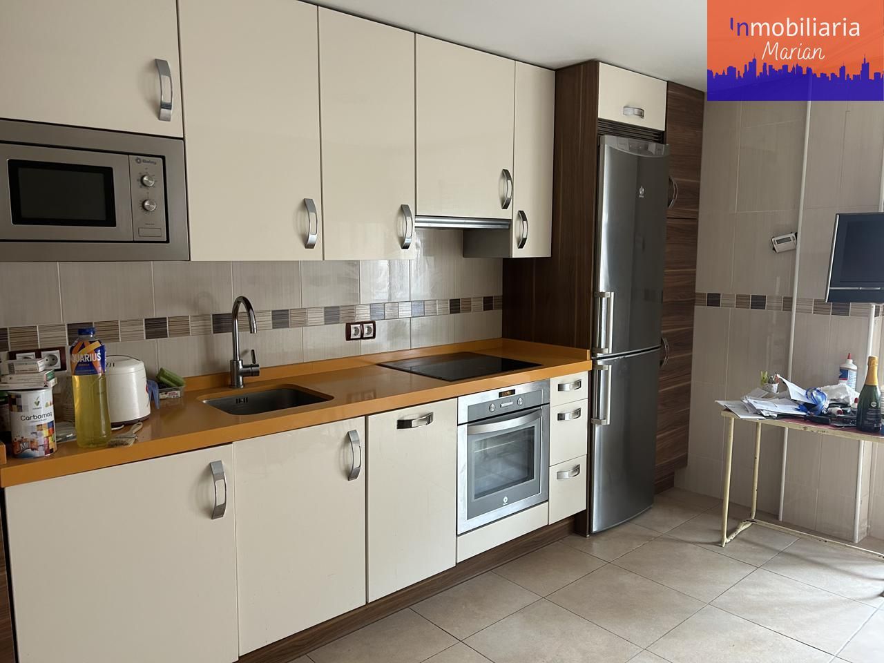 Kitchen of Flat for sale in Aranda de Duero  with Terrace and Furnished