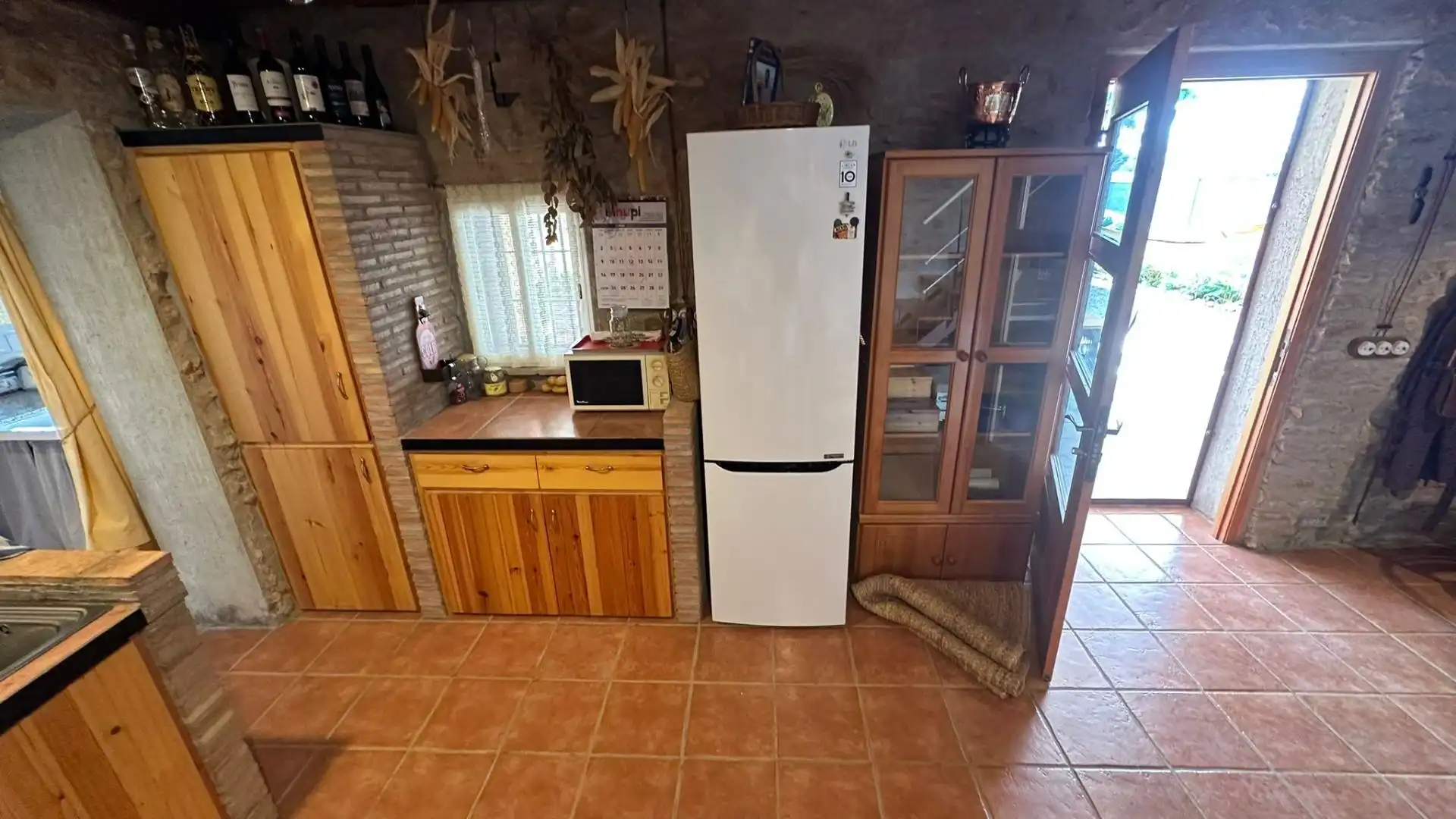 Cocina de Finca rústica en venta en Almazora / Almassora con Jardín privado, Terraza y Trastero