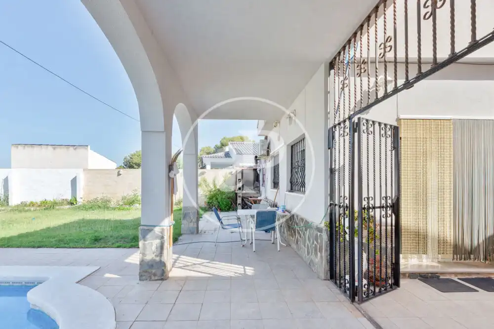 Exterior view of Houses for sale in Olocau  with Air Conditioner, Heating and Private garden