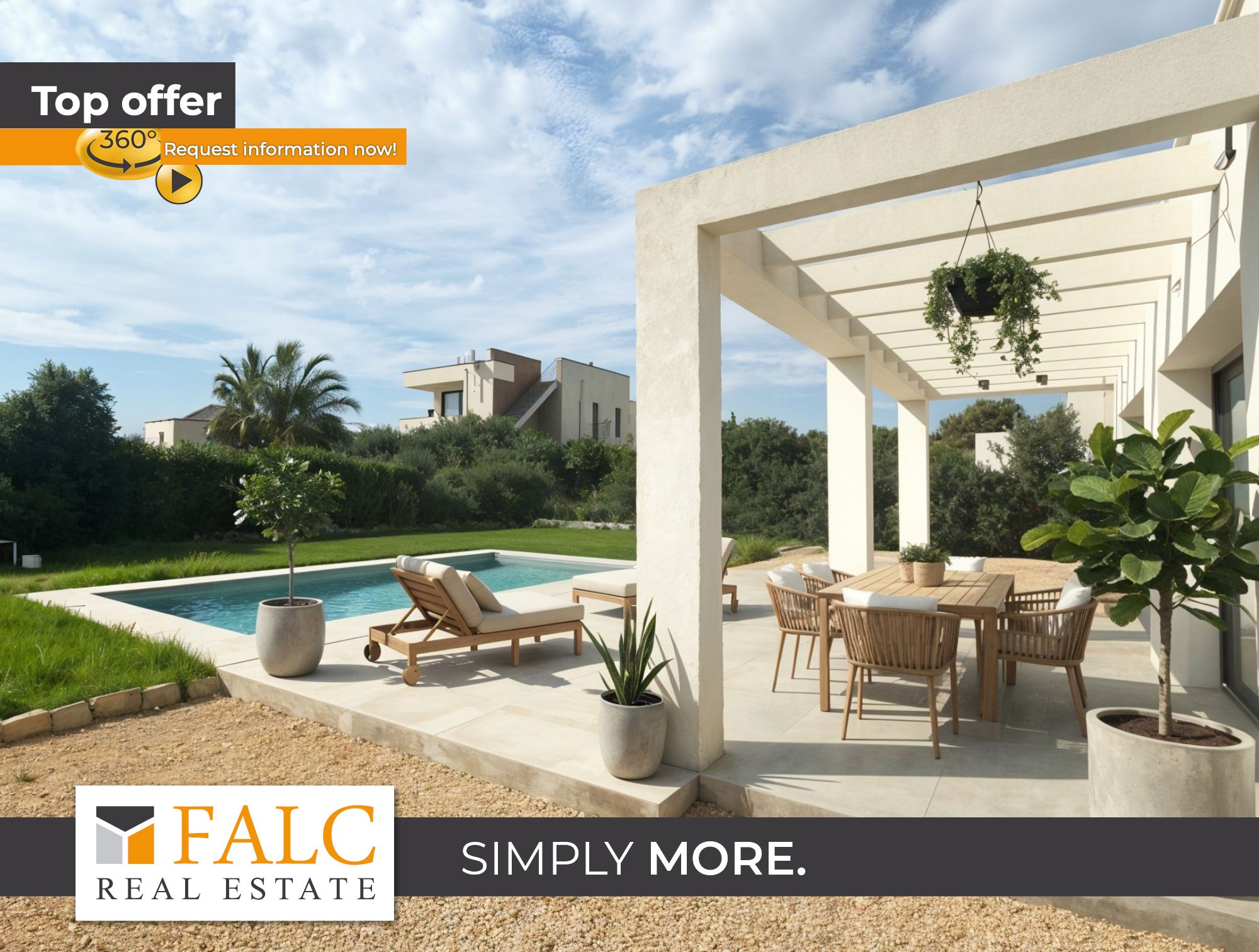 Terrassa de Casa o xalet en venda en Llucmajor amb Aire condicionat, Jardí privat i Piscina