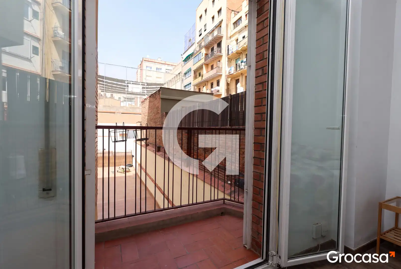 Balcony of Flat for sale in Barcelona  with Air Conditioner, Oven and Balcony