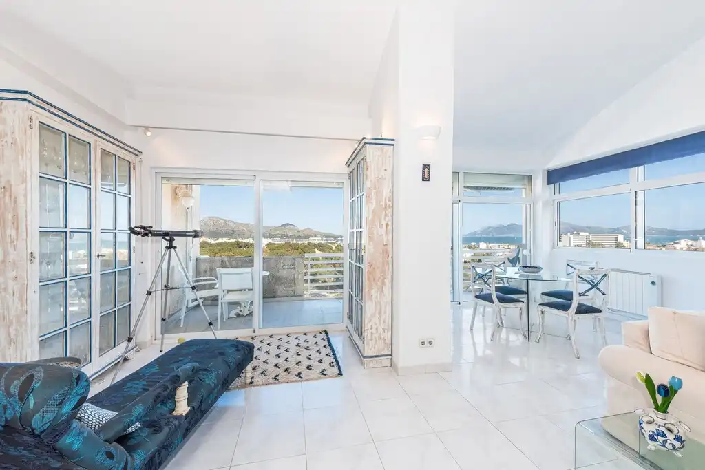 Living room of Duplexes for sale in Pollença  with Air Conditioner, Heating and Terrace