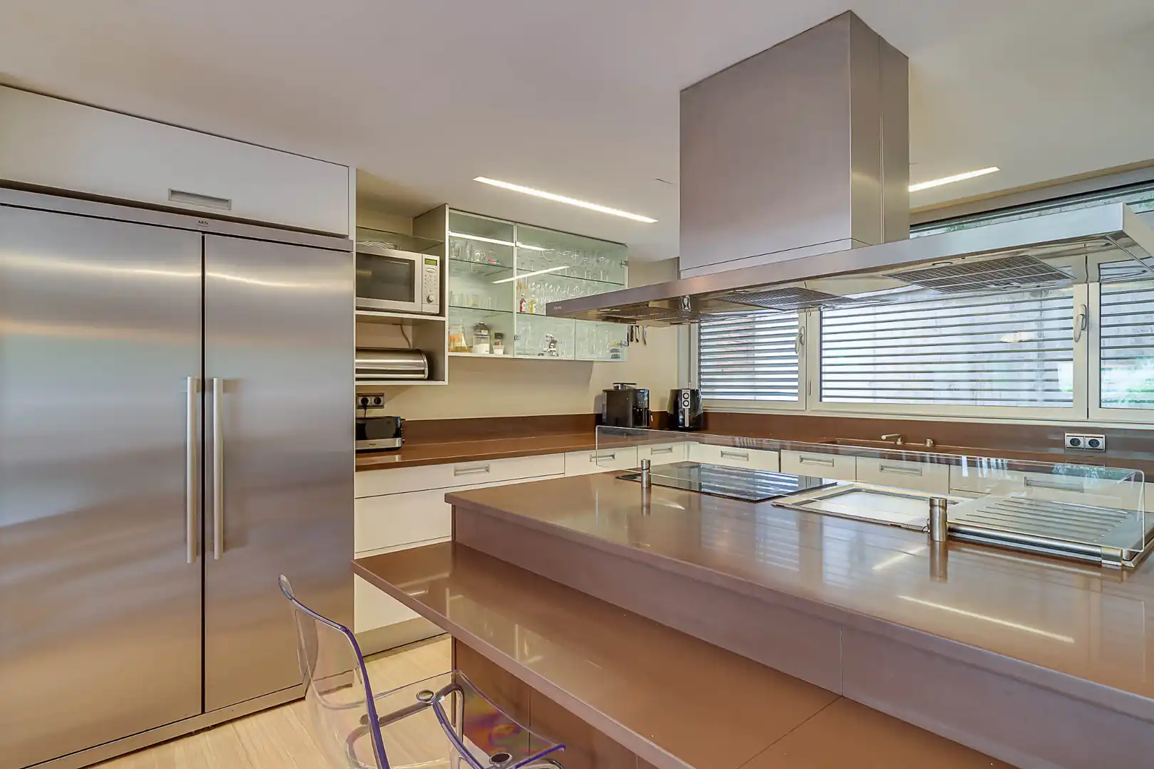 Cocina de Casa adosada en venta en Barcelona con Aire acondicionado, Calefacción y Terraza