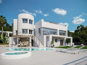 Villa con balcone in vendita a Altea ciudad