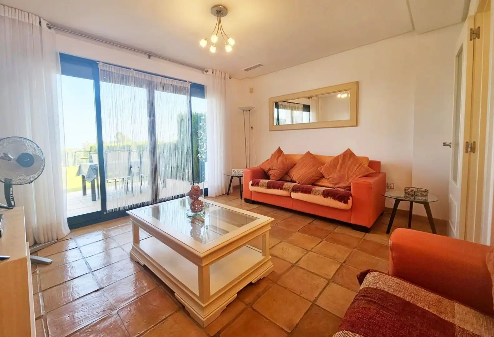Living room of Houses for sale in Polop  with Private garden and Community pool