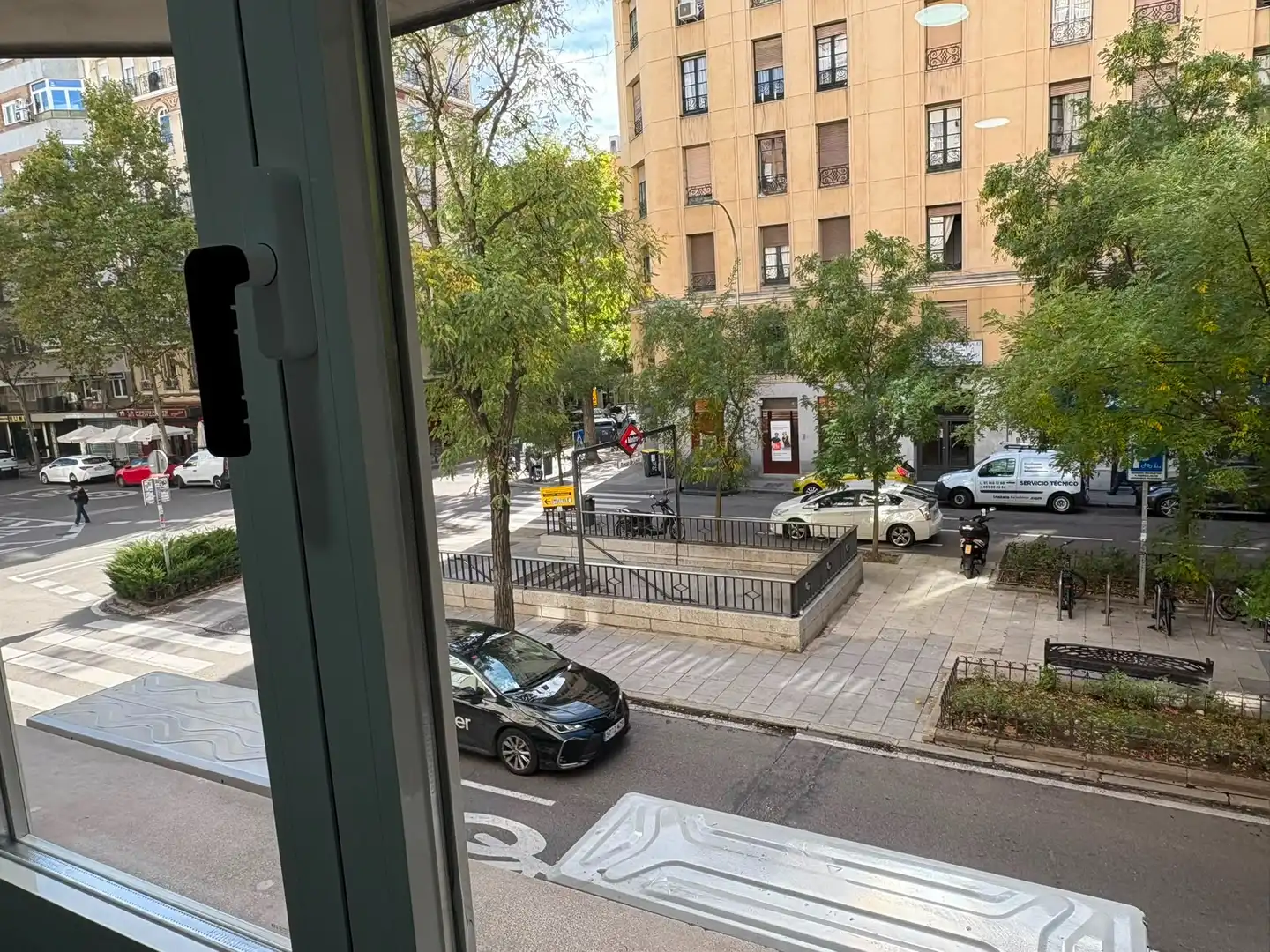Exterior view of Flat for rent in Madrid  with Air Conditioner, Heating and Furnished