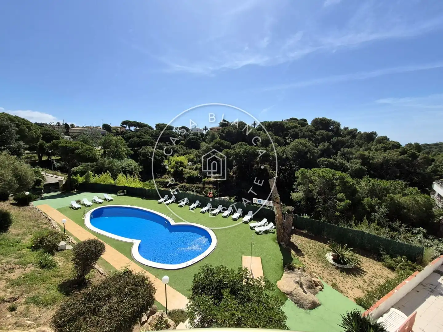 Jardín de Apartamento en venta en Lloret de Mar con Amueblado y Piscina comunitaria