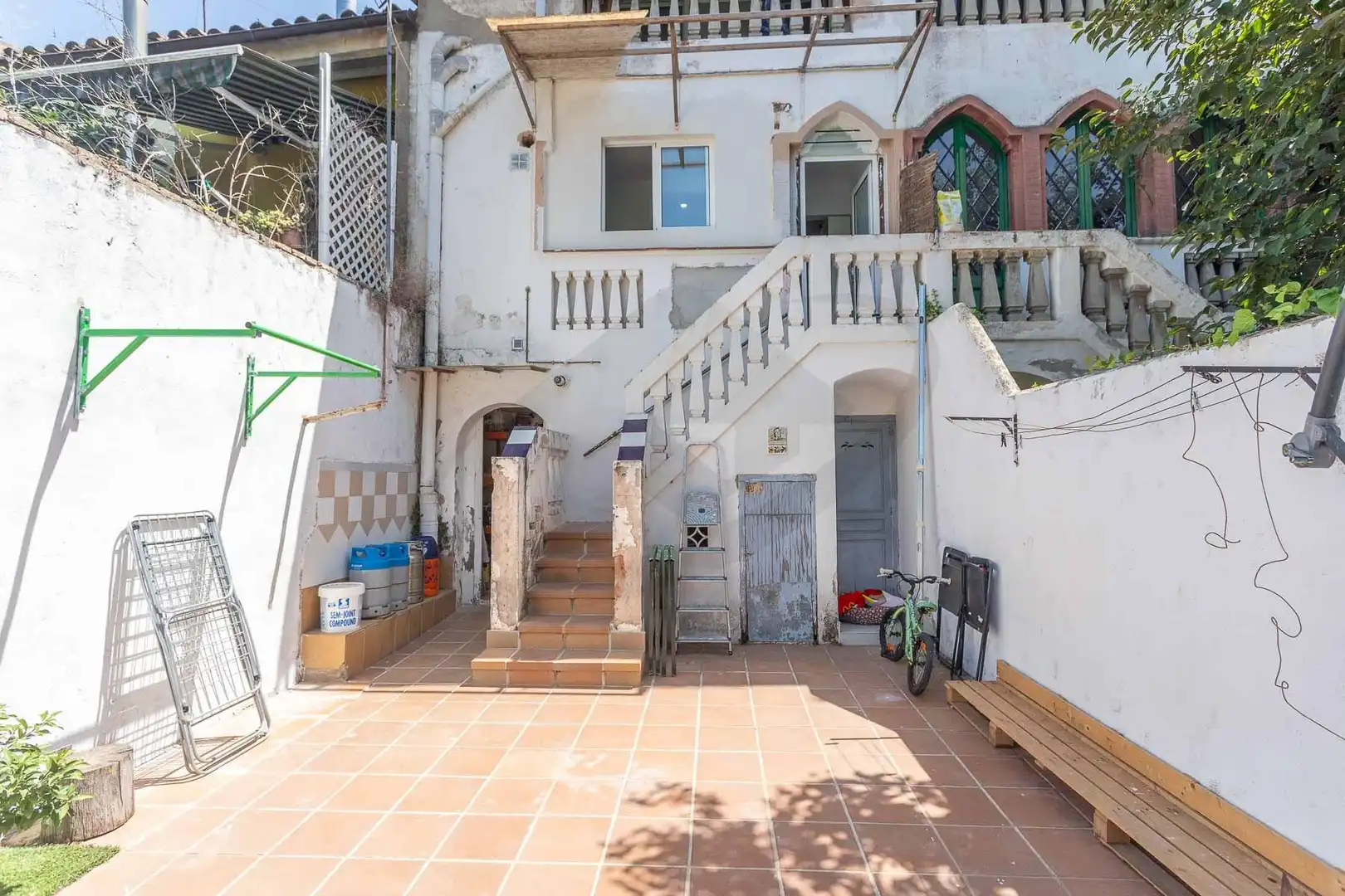Vista exterior de Planta baixa en venda en Sant Llorenç Savall amb Calefacció, Jardí privat i Terrassa