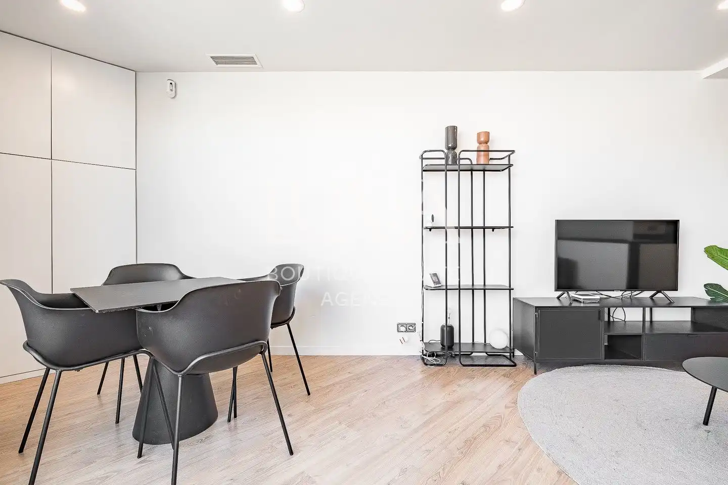 Sala de estar de Ático en venta en Barcelona con Aire acondicionado, Calefacción y Terraza