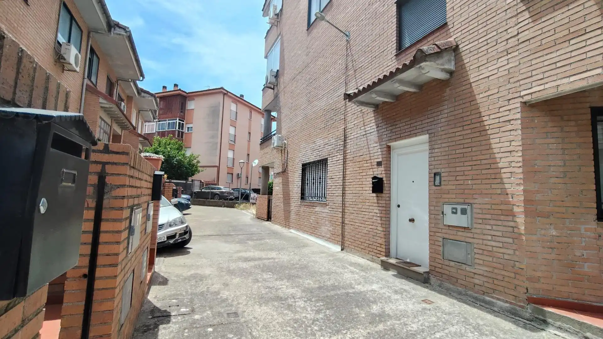 Exterior view of Flat for rent in Plasencia  with Heating, Terrace and Furnished