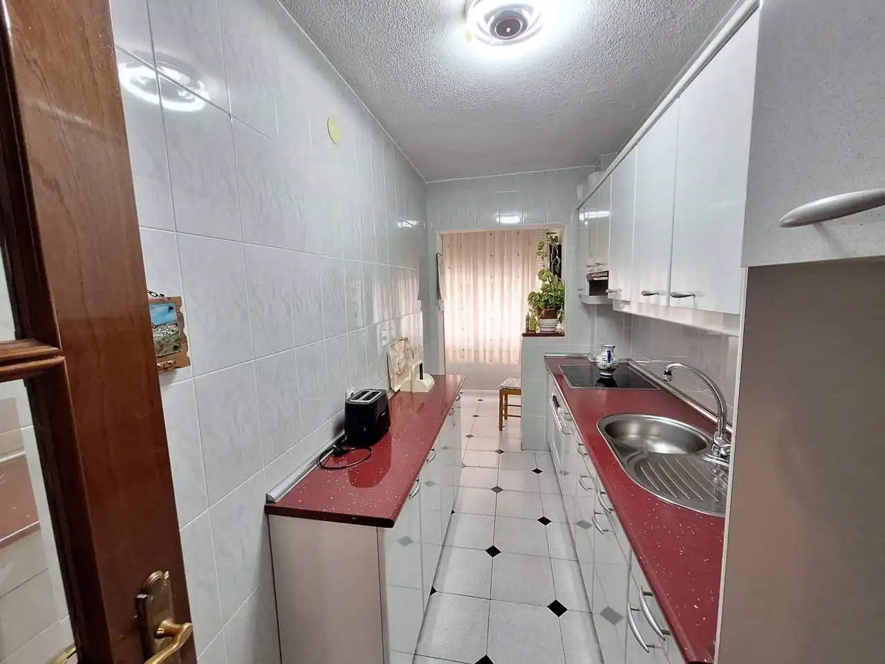 Küche von Wohnung zum Verkauf in Fuenlabrada mit Klimaanlage, Heizung und Terrasse