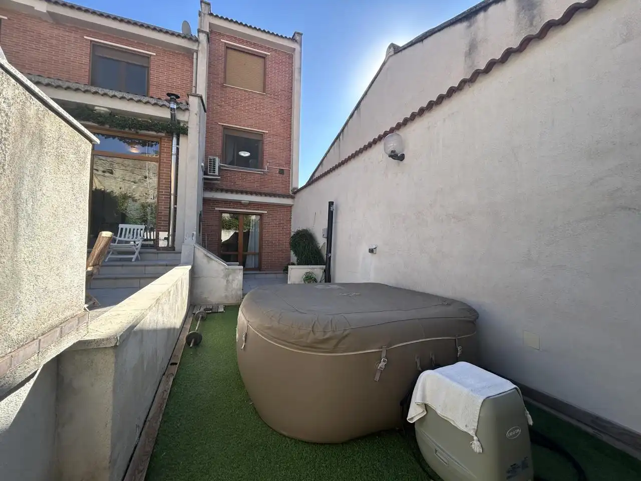 Terrassa de Casa o xalet en venda en Arguedas amb Aire condicionat, Calefacció i Jardí privat
