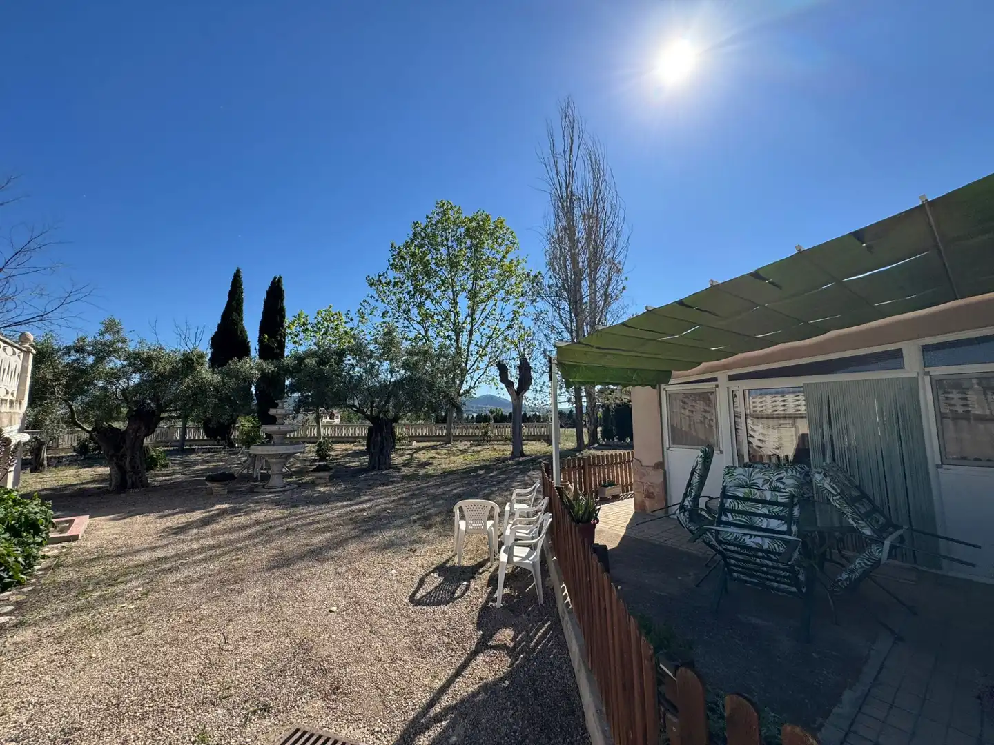 Jardín de Casa o chalet en venta en Onil con Aire acondicionado, Jardín privado y Piscina