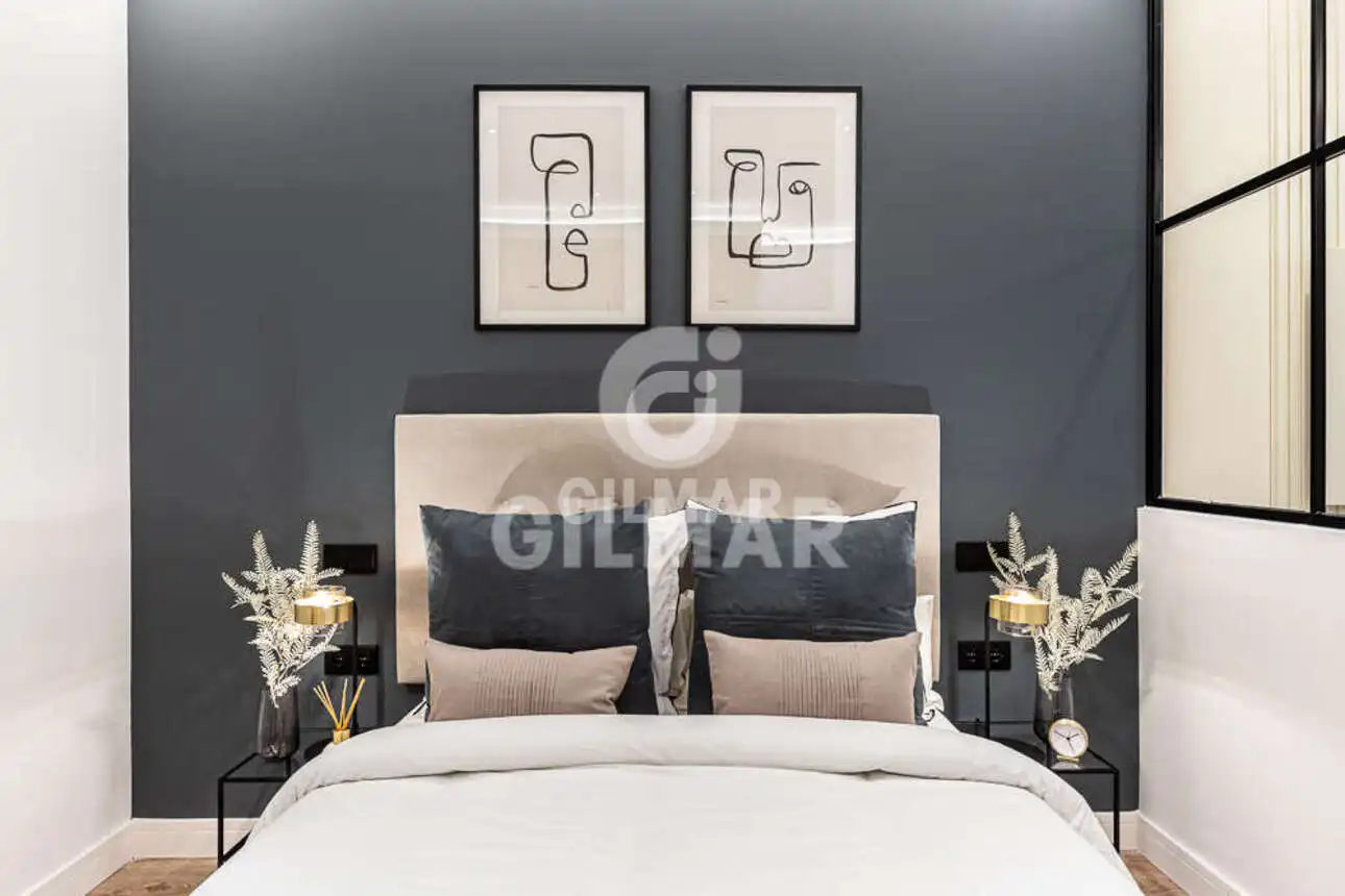 Bedroom of Flat for sale in Madrid  with Heating and Furnished
