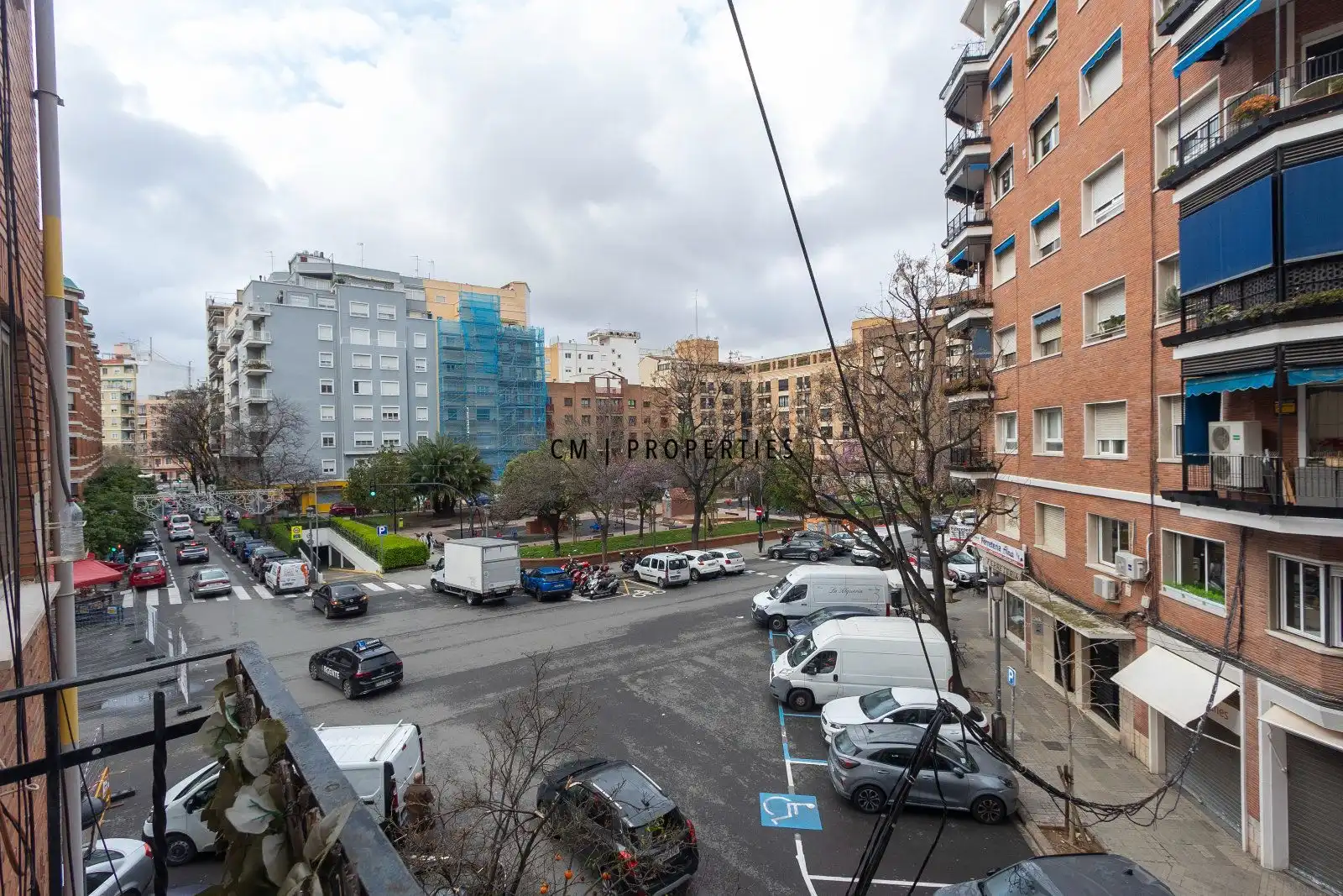 Vista exterior de Piso de alquiler en Valencia con Aire acondicionado, Calefacción y Parquet