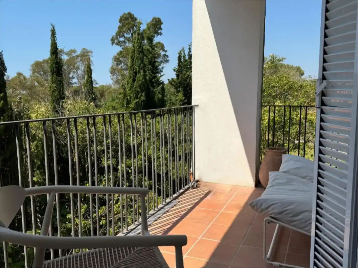 Terrasse von Wohnung zur Miete in Palafrugell