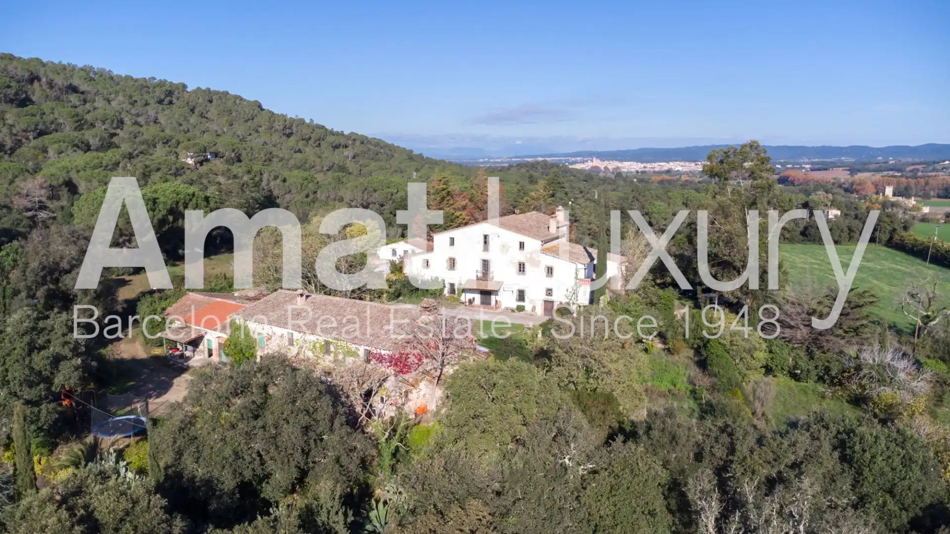 Vista exterior de Finca rústica en venta en Llagostera con Calefacción, Terraza y Trastero