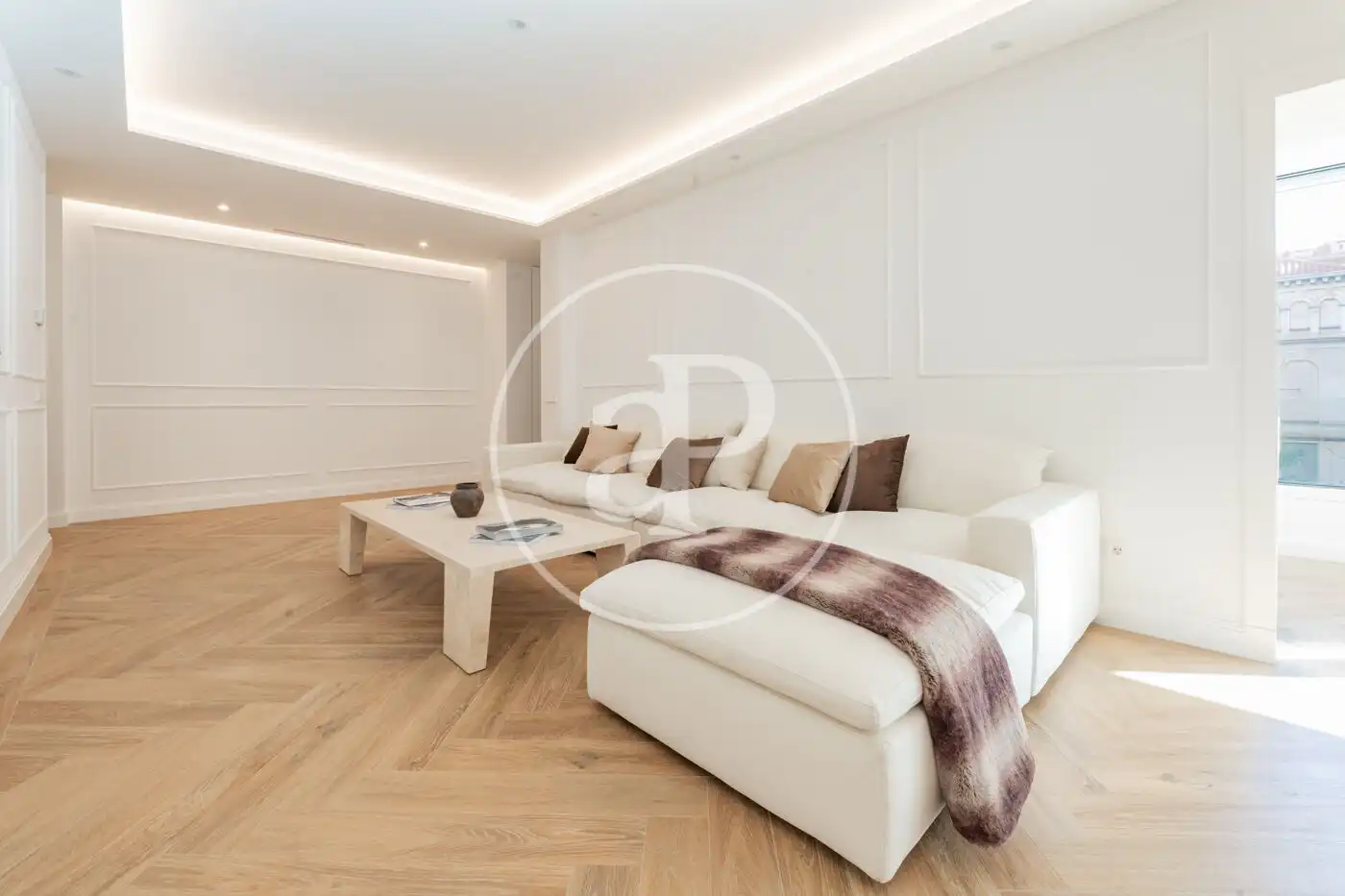 Wohnzimmer von Wohnung zum Verkauf in Madrid mit Klimaanlage, Heizung und Abstellraum