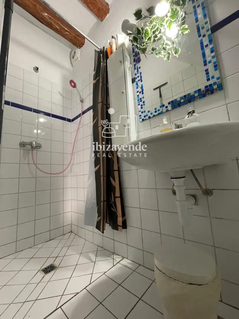 Bany de Dúplex de lloguer en Eivissa amb Terrassa i Moblat