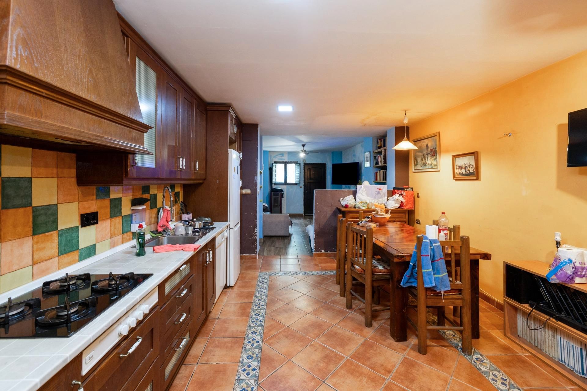 Cuina de Casa o xalet en venda en  Granada Capital amb Aire condicionat