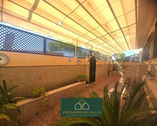 Terrace of Planta baja for sale in El Puerto de Santa María  with Air Conditioner, Private garden and Parquet flooring