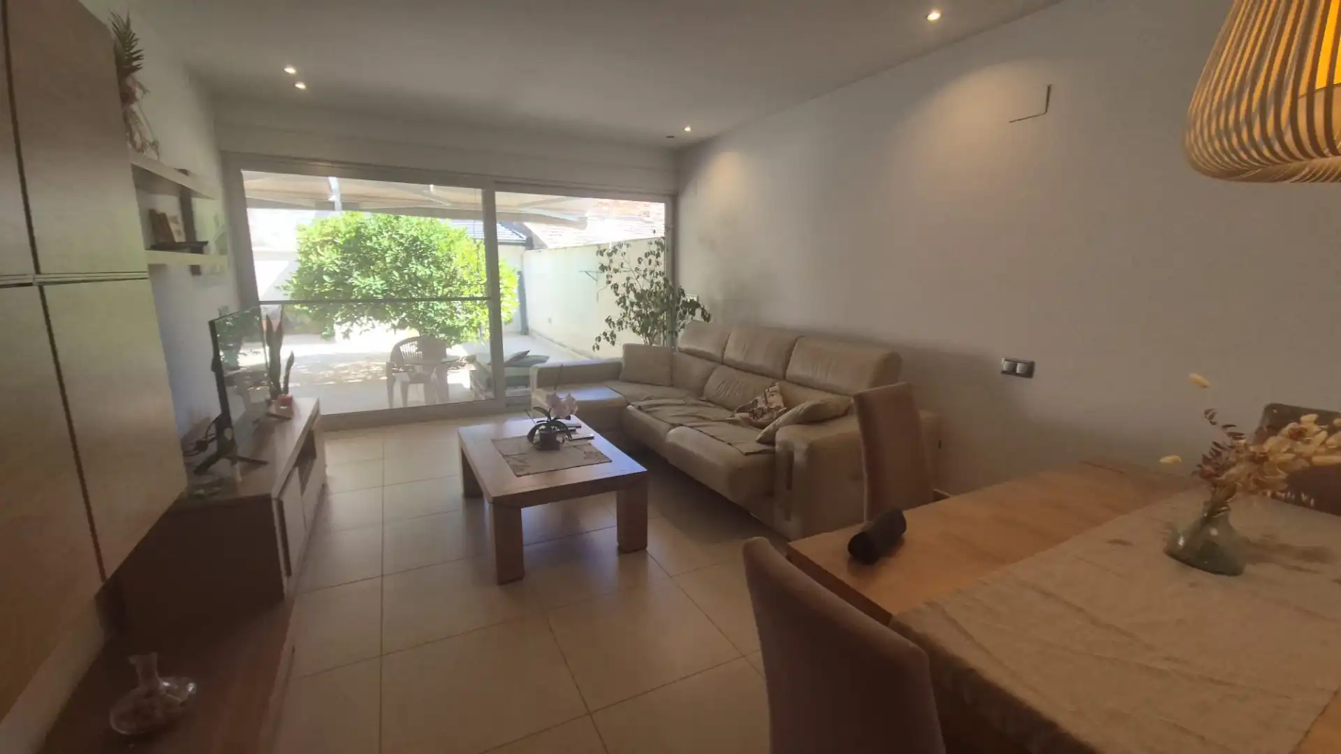 Sala d'estar de Casa o xalet en venda en Murcia amb Jardí privat i Terrassa