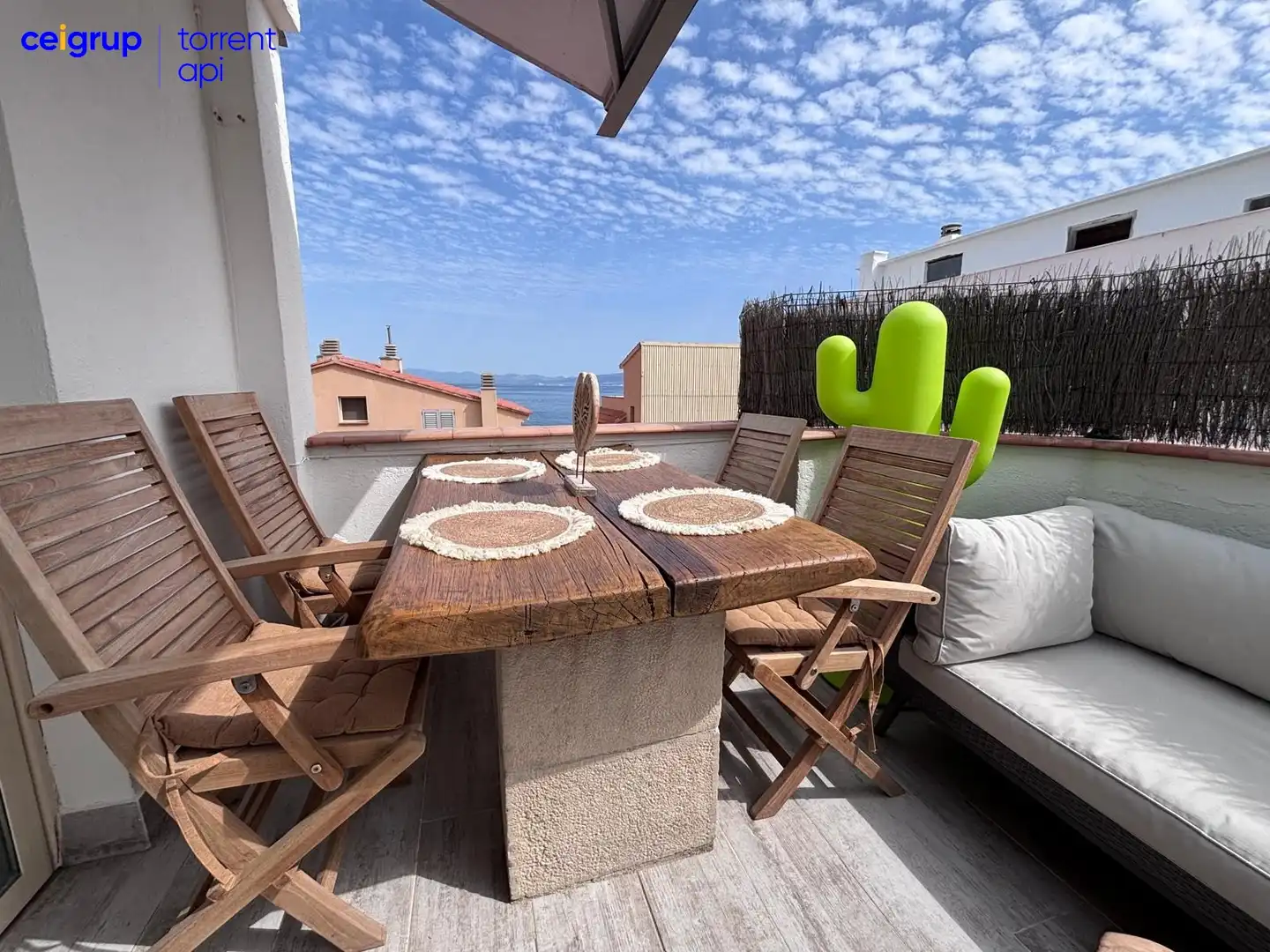 Terrace of Attic for sale in L'Escala  with Air Conditioner and Terrace