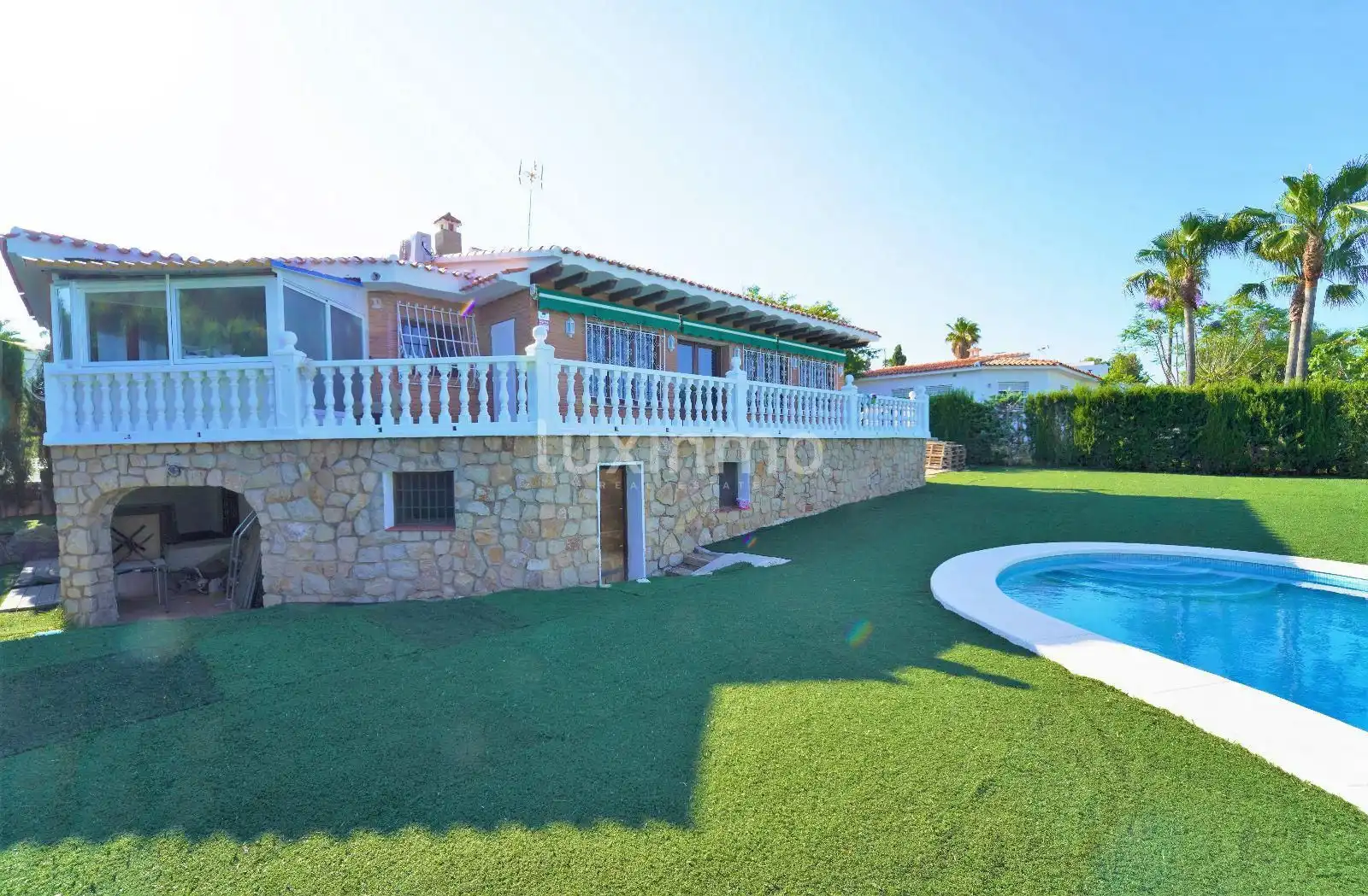 Jardín de Casa o chalet en venta en La Nucia con Aire acondicionado, Terraza y Trastero