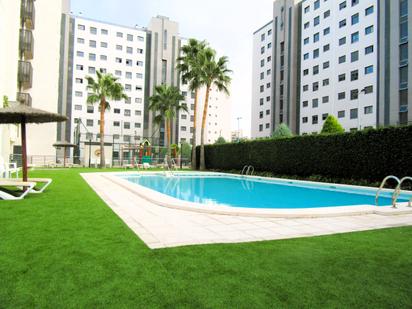 Swimming pool of Flat for sale in Alicante / Alacant  with Air Conditioner, Heating and Storage room