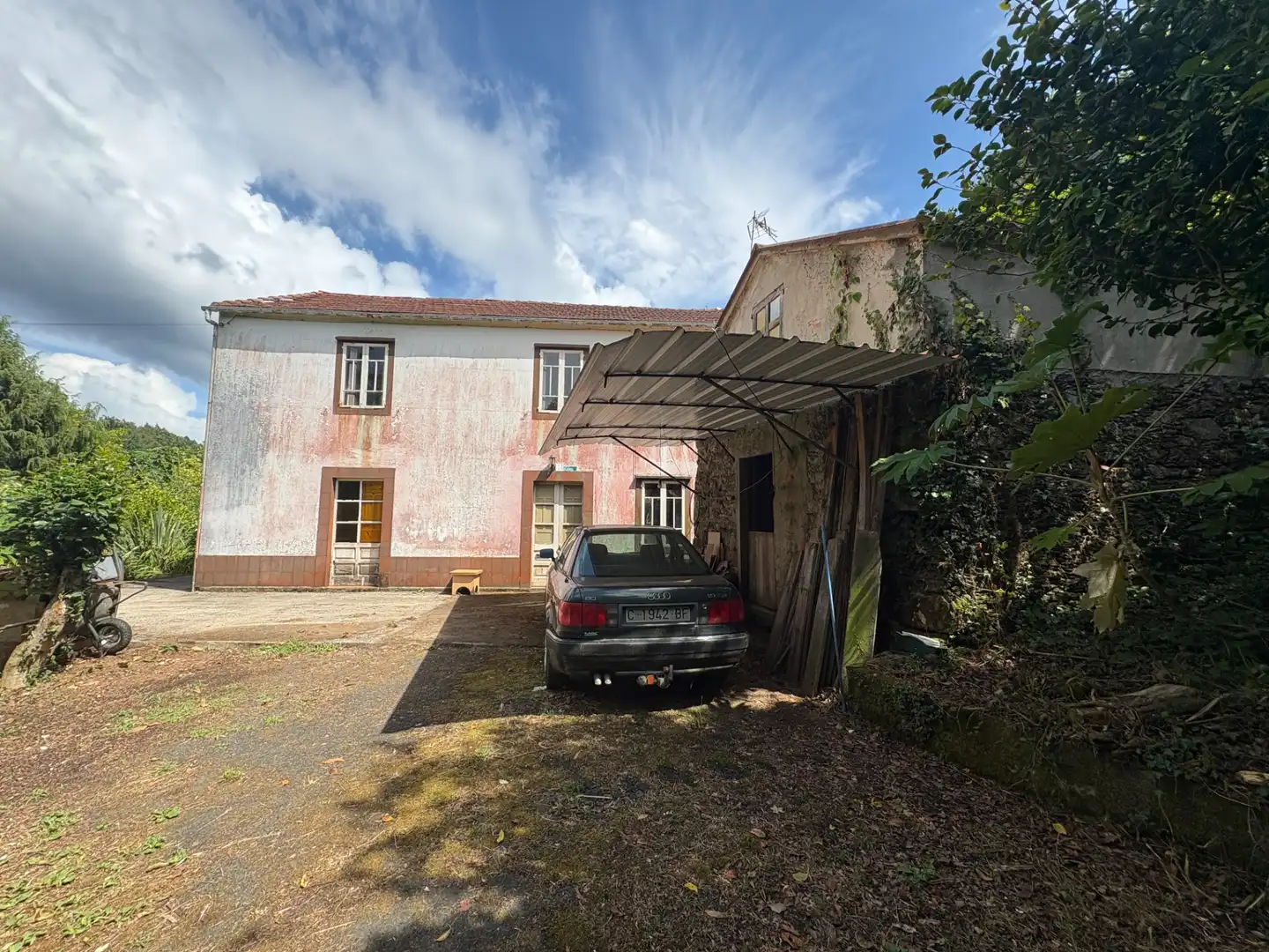 Vista exterior de Casa o chalet en venta en San Sadurniño con Jardín privado, Trastero y Amueblado