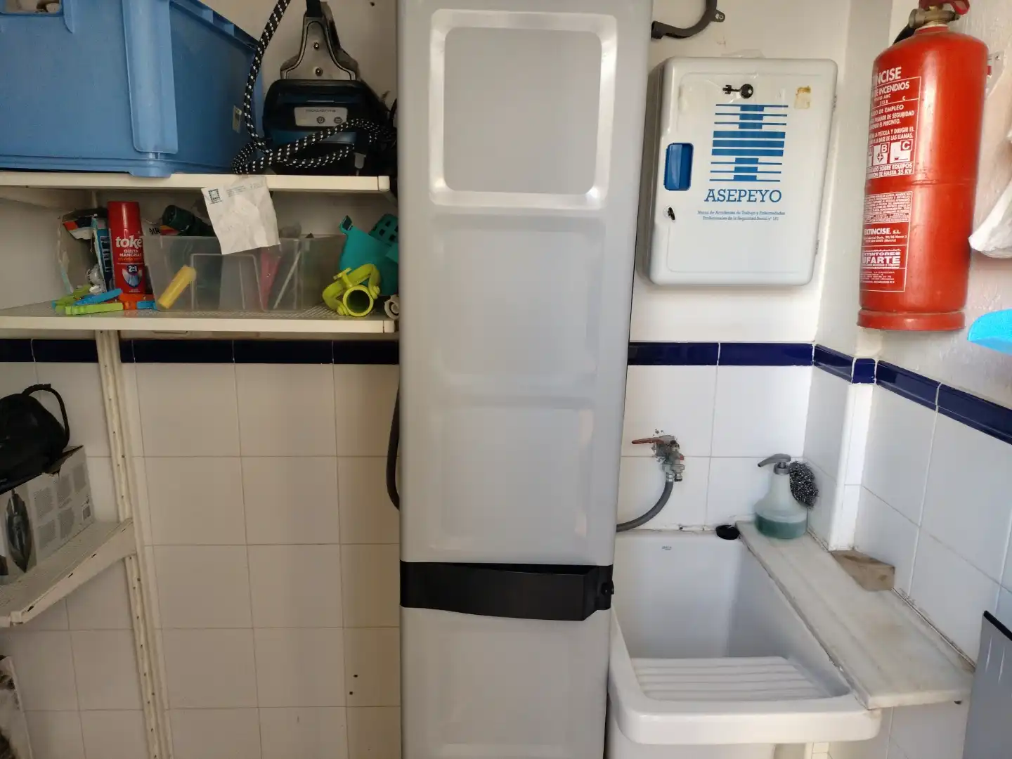 Baño de Casa adosada en venta en Roquetas de Mar con Aire acondicionado, Terraza y Piscina