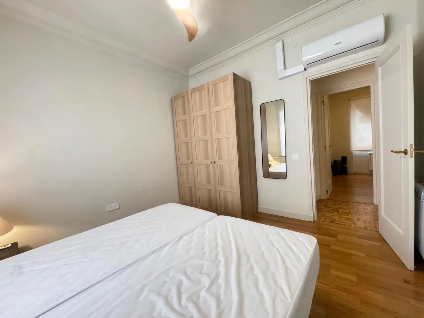 Schlafzimmer von Wohnung zum Verkauf in Alicante / Alacant mit Klimaanlage, Heizung und Parkett