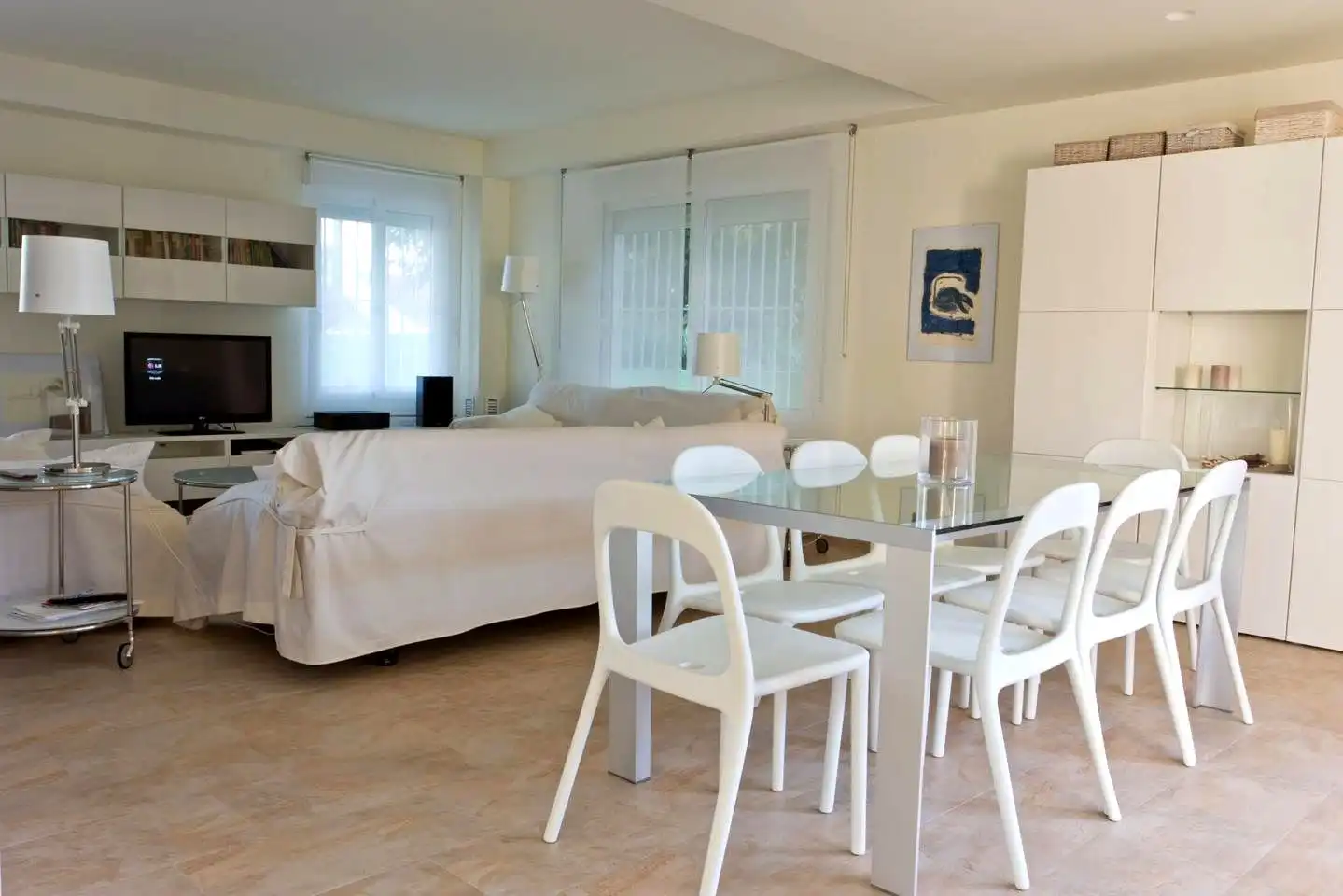 Comedor de Casa o chalet en venta en Benicasim / Benicàssim con Aire acondicionado, Jardín privado y Terraza