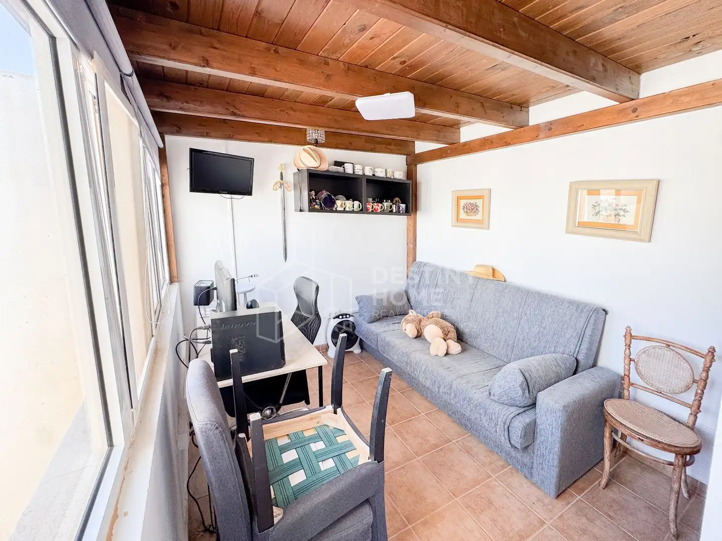 Sala de estar de Casa adosada en venta en Puerto del Rosario