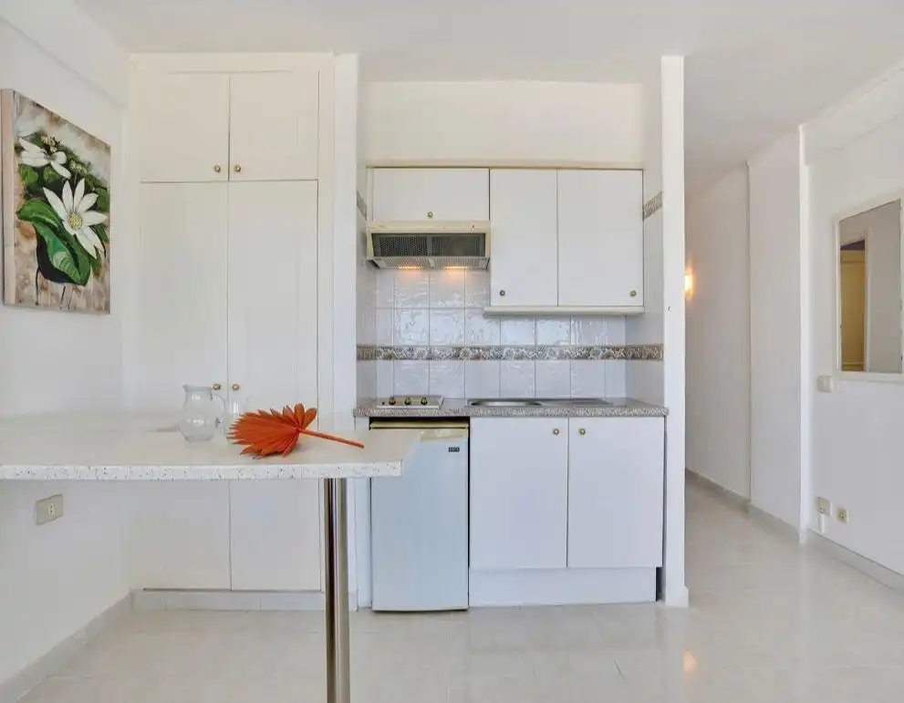 Cocina de Apartamento en venta en Adeje con Amueblado, Balcón y Piscina comunitaria