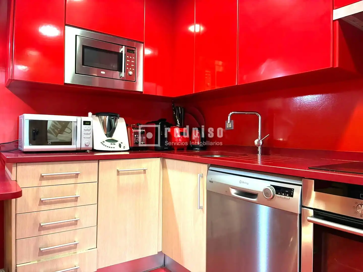 Cocina de Piso en venta en Madrid con Aire acondicionado, Calefacción y Jardín privado