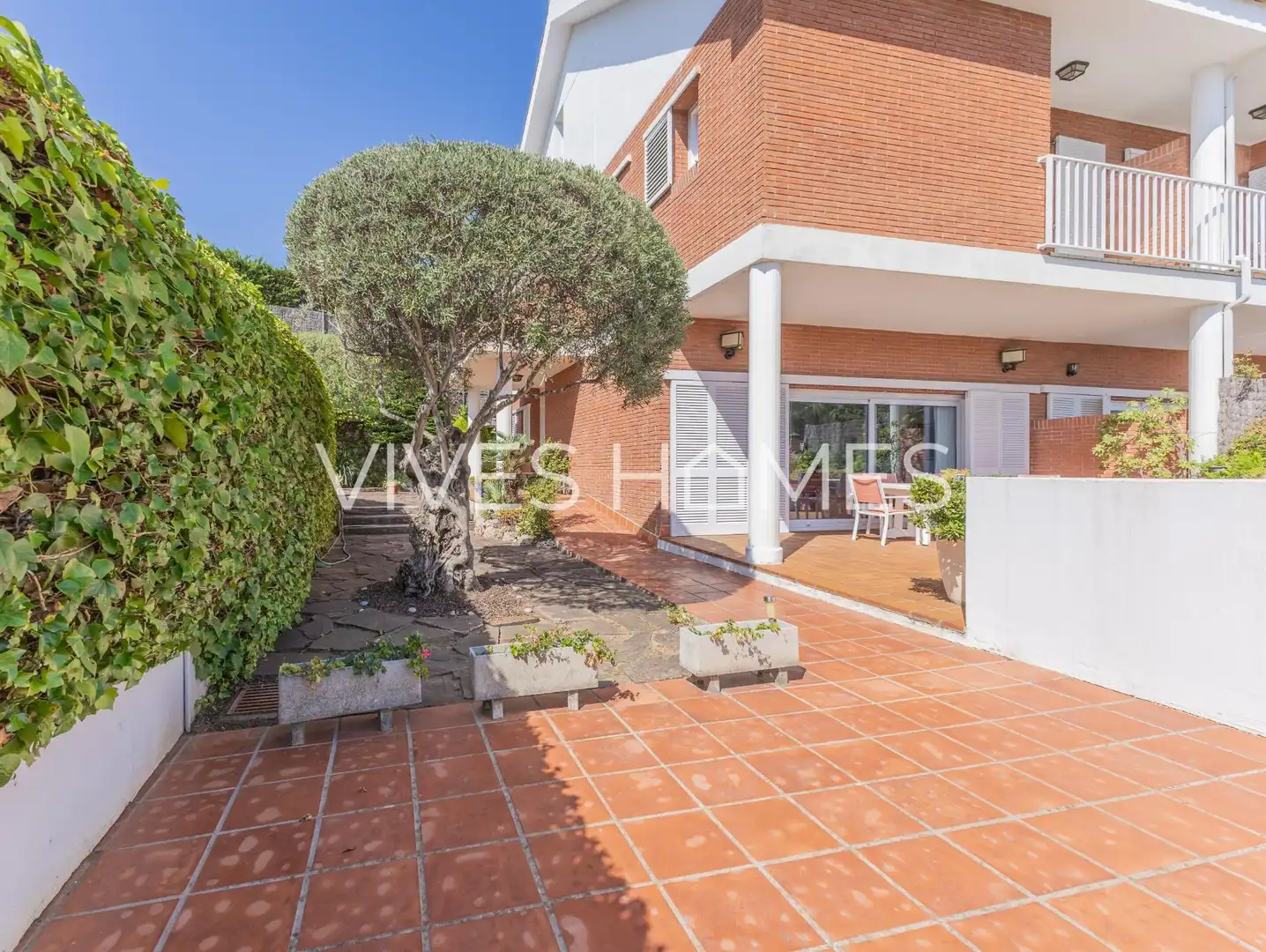 Jardí de Casa adosada en venda en Sant Andreu de Llavaneres amb Calefacció, Jardí privat i Terrassa