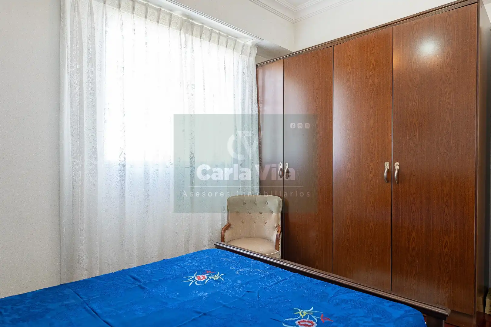 Dormitori de Pis en venda en Lugo amb Calefacció, Parquet i Moblat