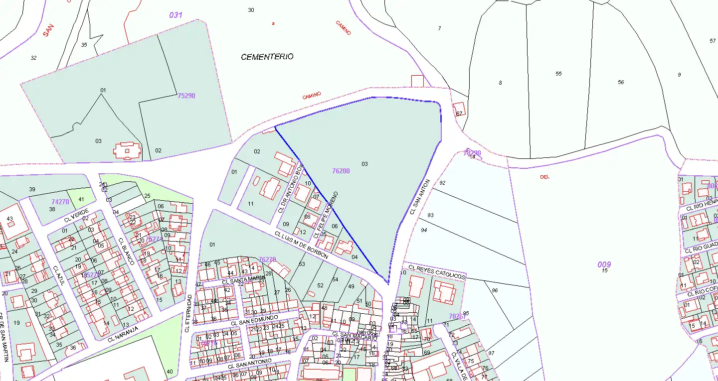 Residential land for sale in Calle San Antón 51
