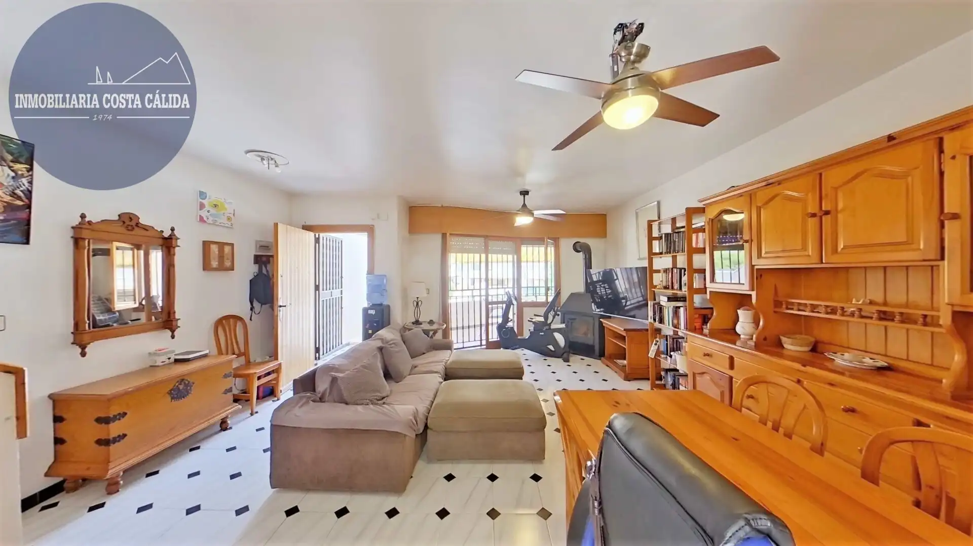 Sala de estar de Dúplex en venta en Águilas con Aire acondicionado, Calefacción y Terraza