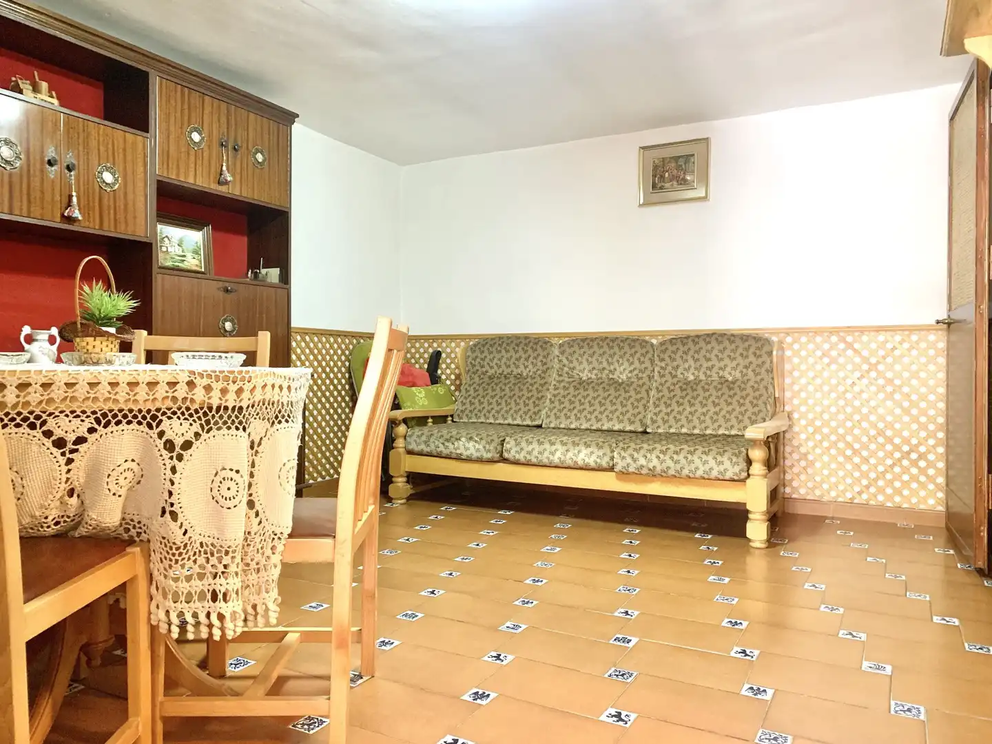 Sala de estar de Casa adosada de alquiler en Alcobendas con Aire acondicionado, Calefacción y Terraza