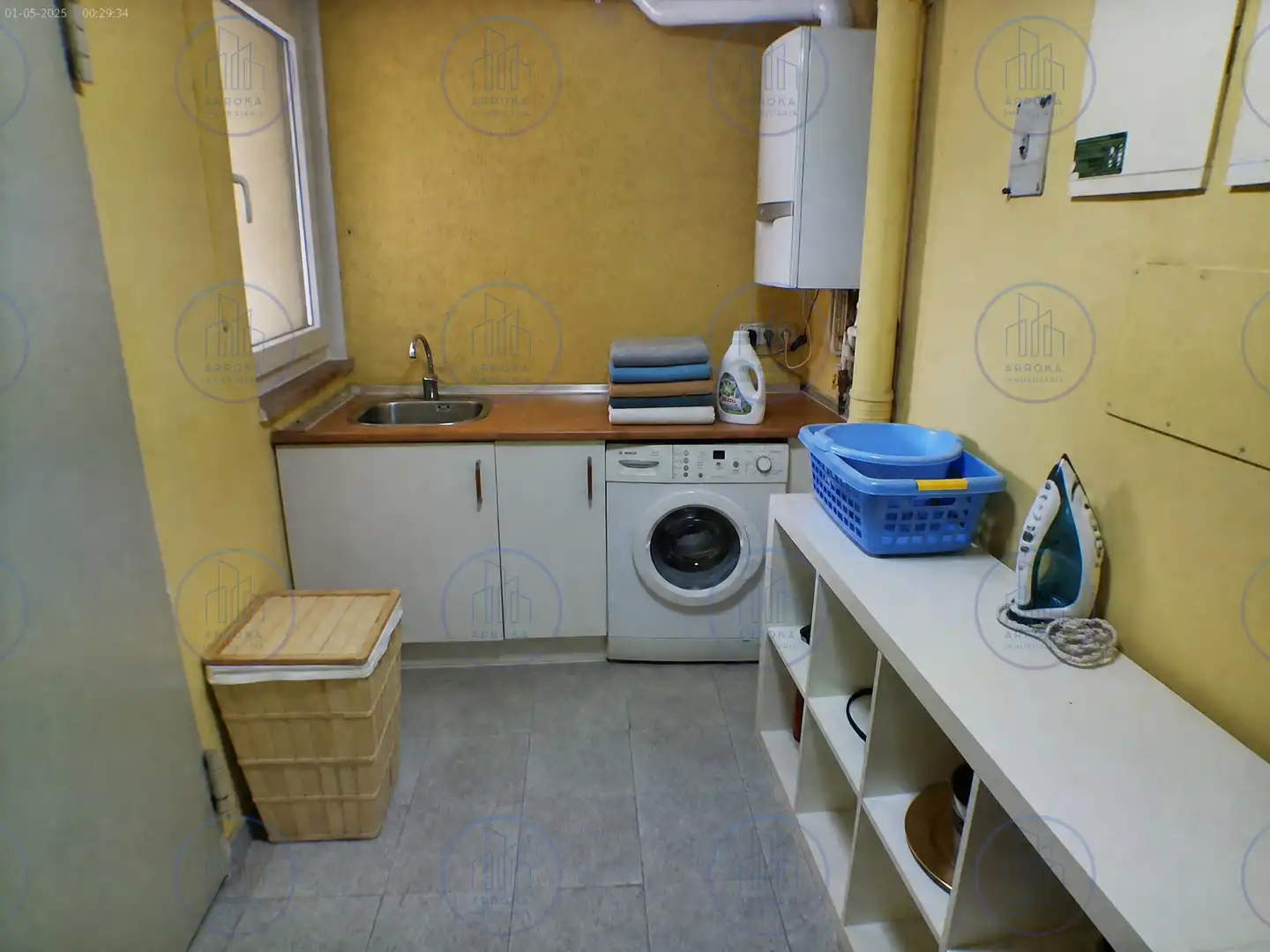 Cocina de Casa adosada en venta en Donostia - San Sebastián  con Calefacción, Jardín privado y Terraza