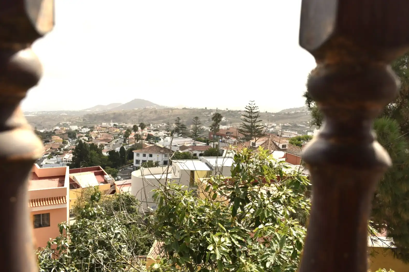 Vista exterior de Casa adosada en venda en Firgas amb Jardí privat, Terrassa i Balcó