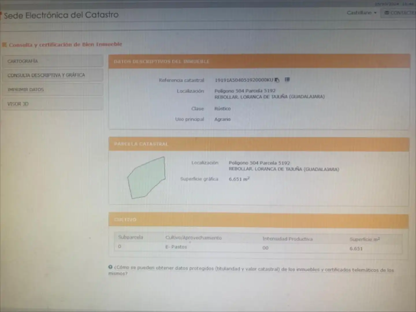 Terreno rustico in vendita a ermita, imagen 4