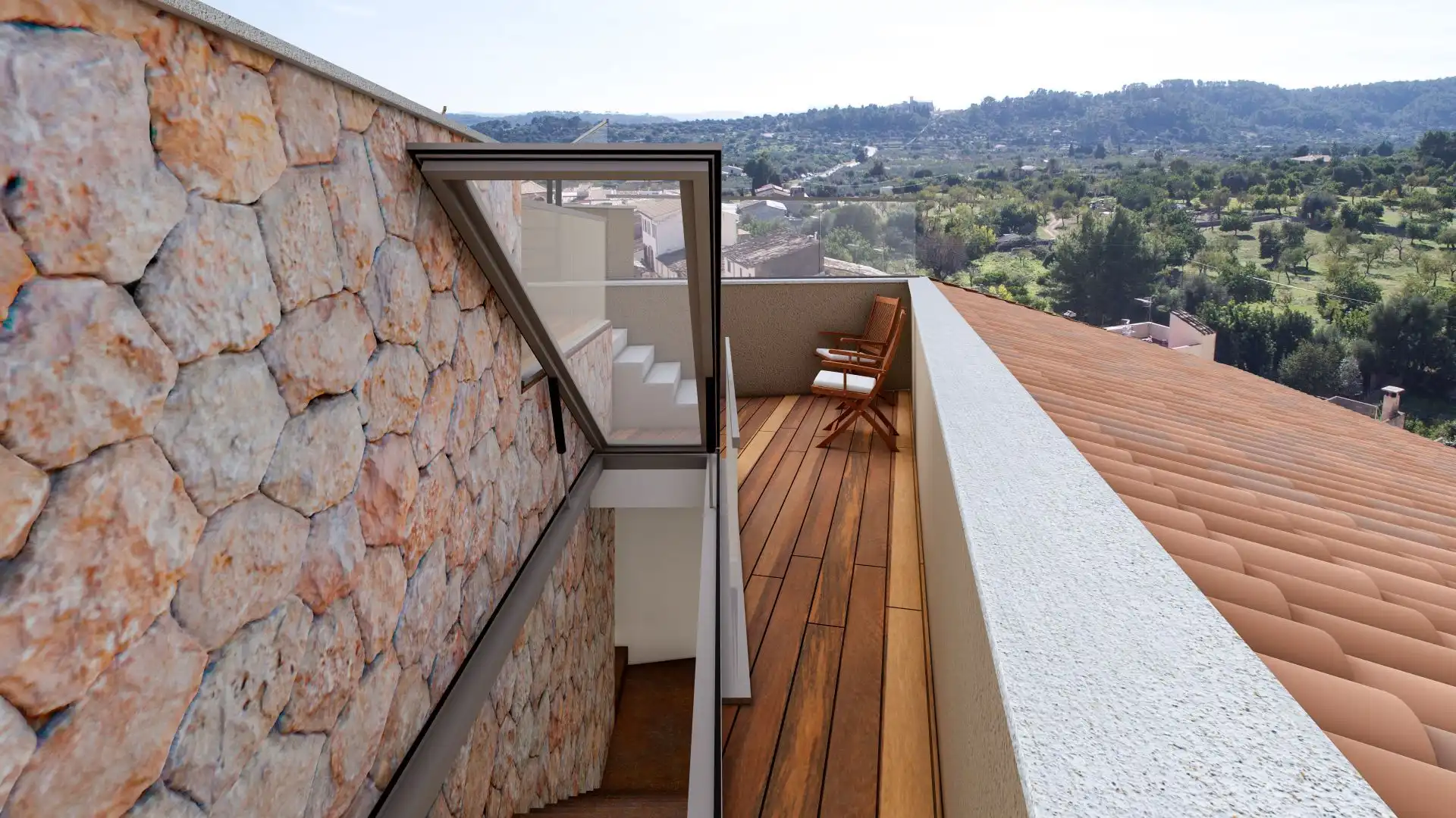 Terrassa de Casa o xalet en venda en Selva amb Aire condicionat, Calefacció i Terrassa