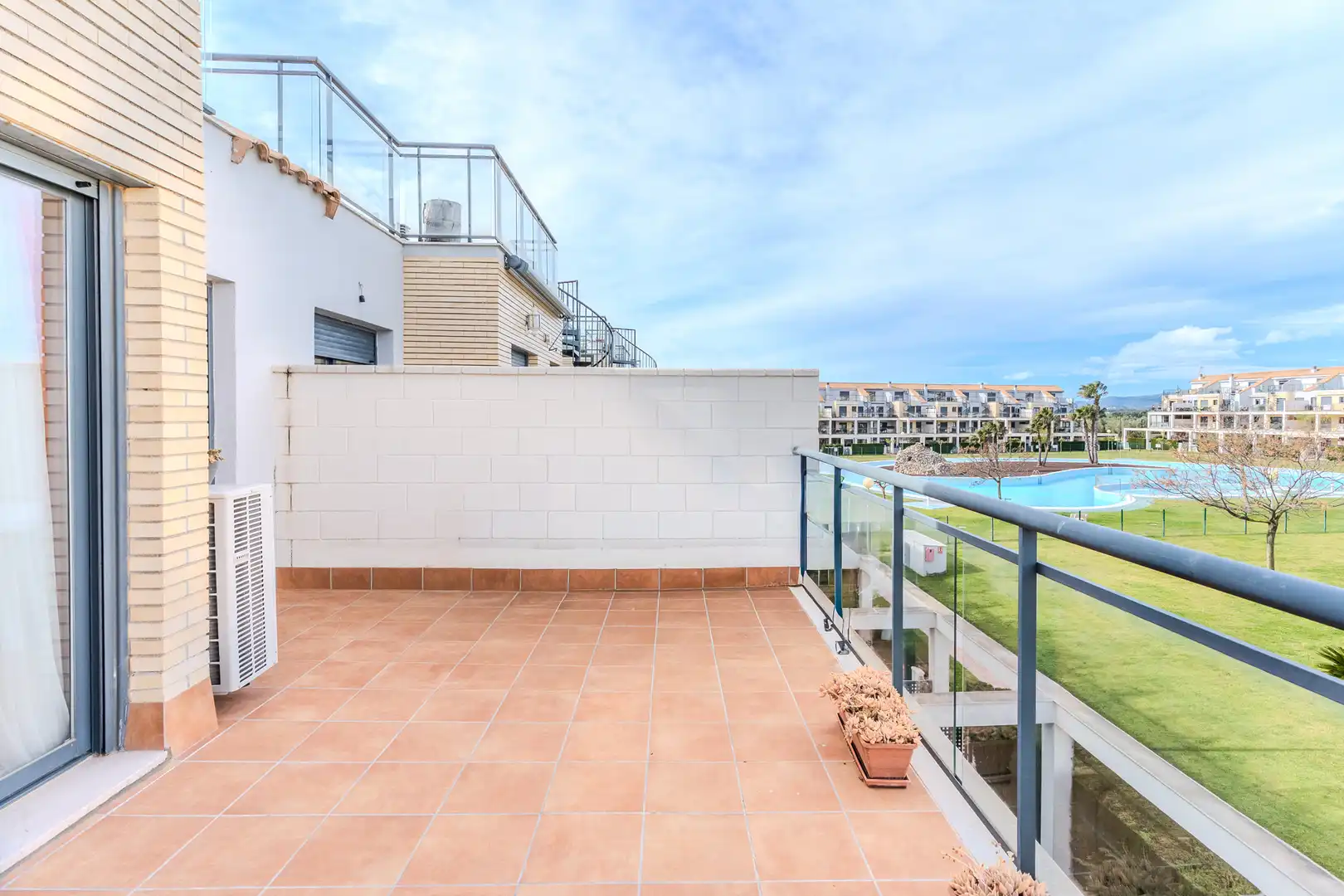 Terrace of Duplexes for sale in San Jorge / Sant Jordi  with Air Conditioner, Heating and Terrace