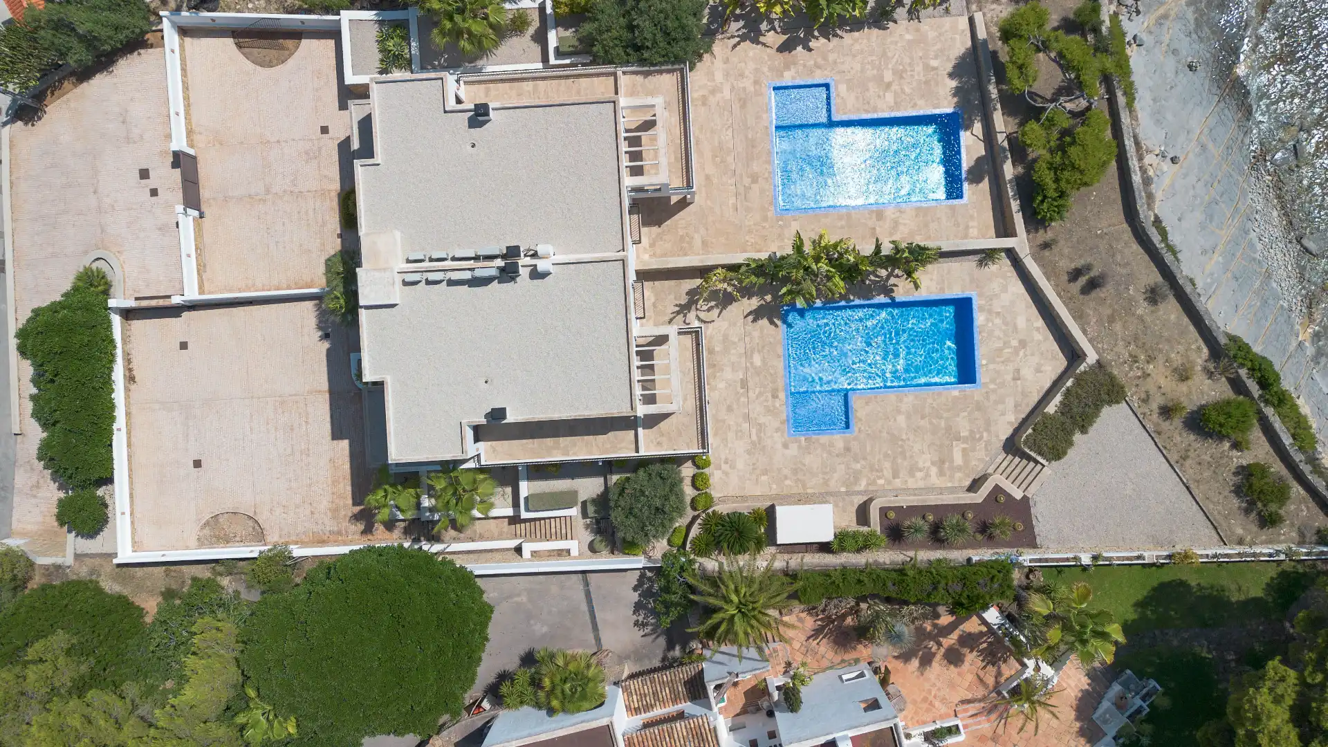 Swimming pool of Houses for sale in Moraira  with Private garden, Terrace and Swimming Pool