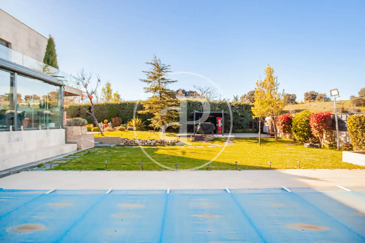 Jardí de Casa o xalet en venda en Las Rozas de Madrid amb Aire condicionat, Calefacció i Jardí privat